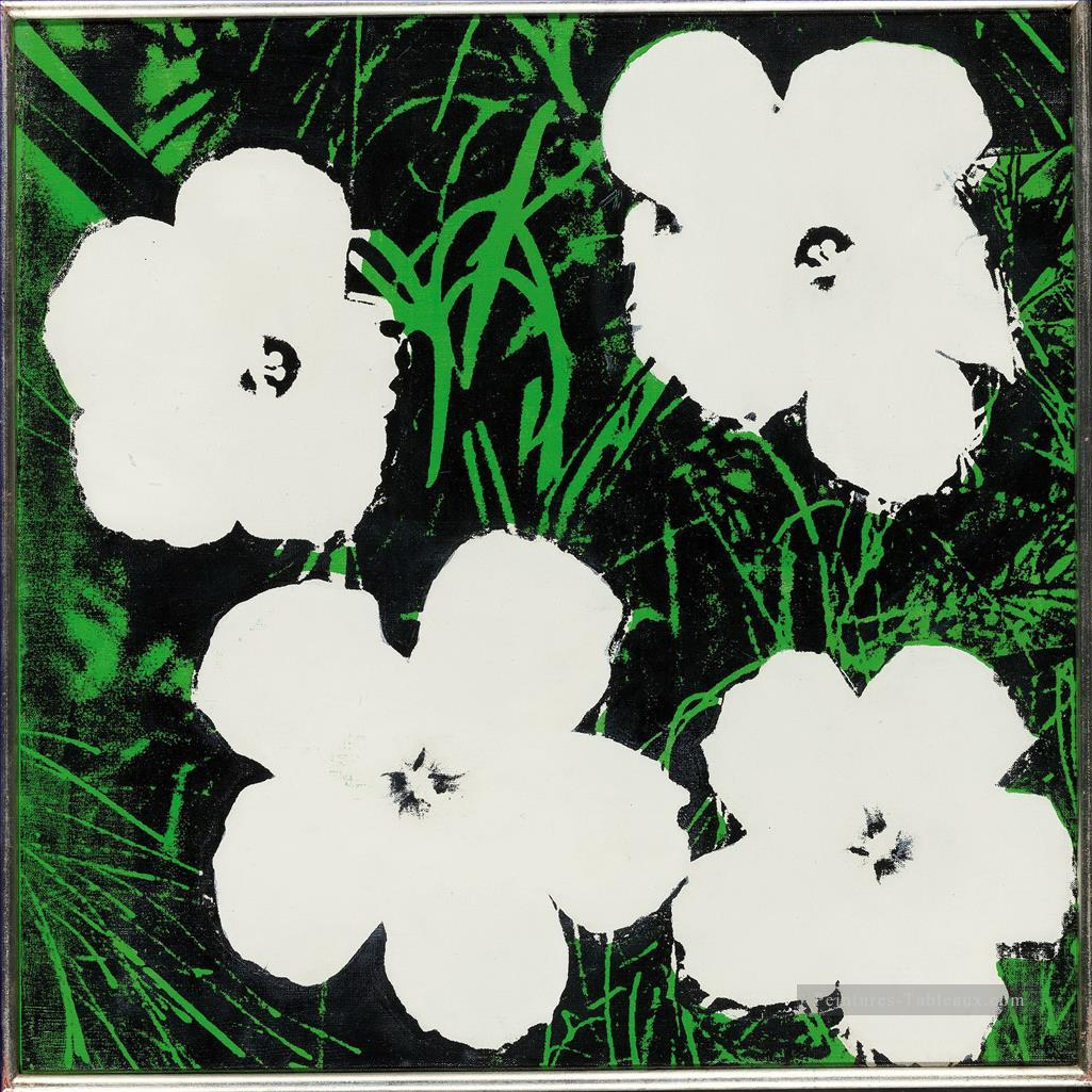 Fleurs 4 Andy Warhol Peintures à l'huile